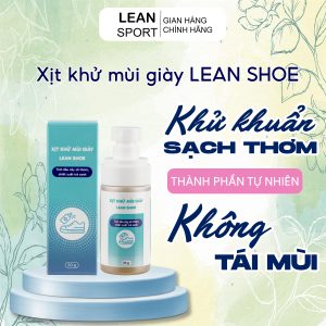 Lean Shoe Xịt Khử Mùi Hôi Giày, Chân Kháng Khuẩn Chiết Xuất Trà Xanh Xô Thơm