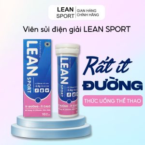 Lean Sport Viên Sủi Điện Giải Thể Thao Ít Đường
